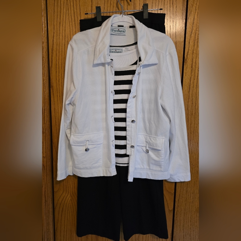 Patchington Navy 3 Piece Pantset Size Medium